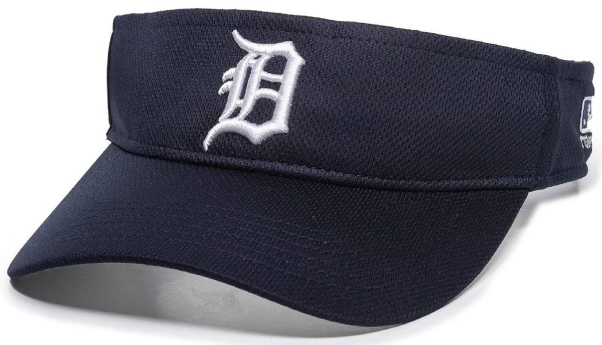 Detroit Tigers Visor Hat Navy Blue MLB Baseball Team Logo Golf Sun Cap New