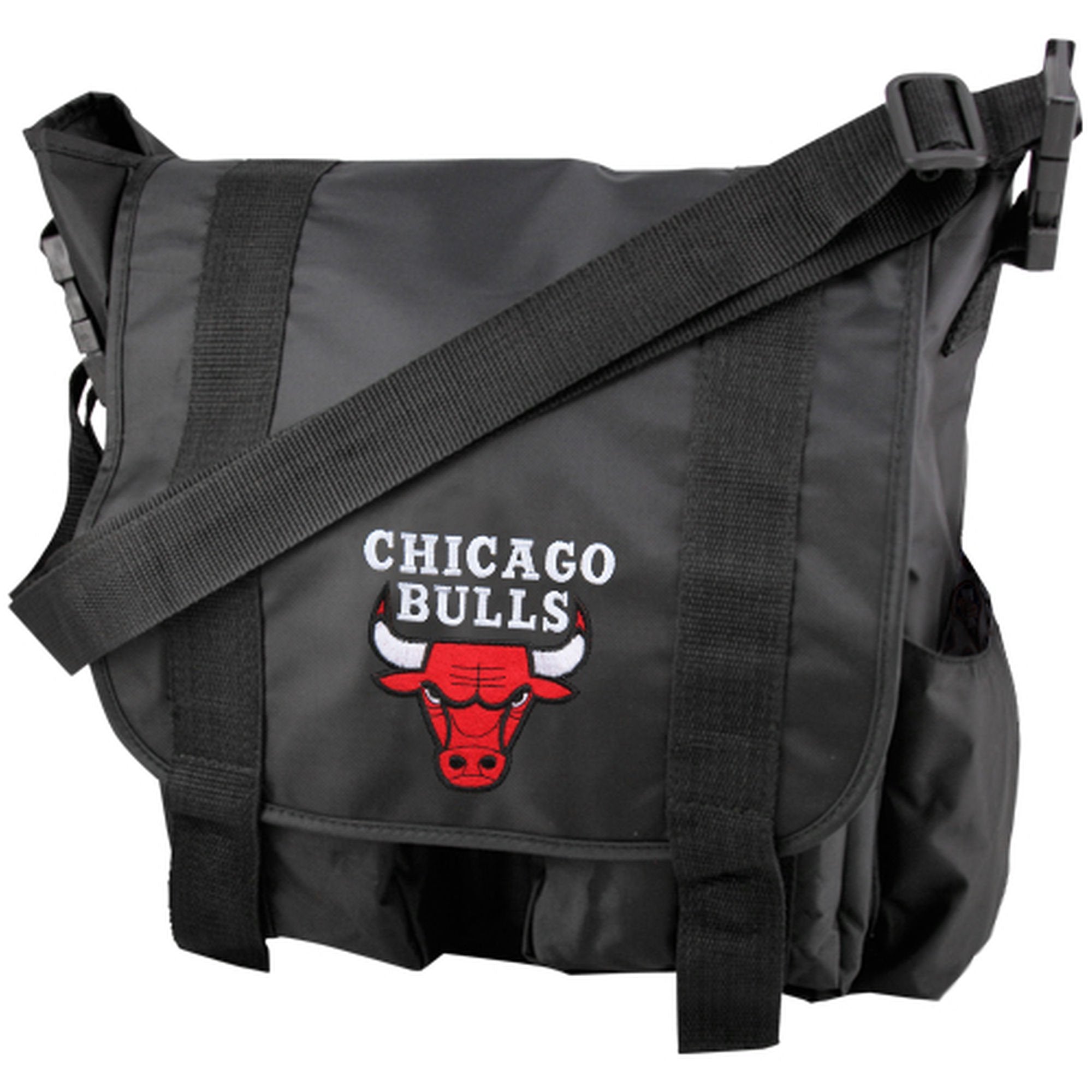 NBA Chicago Bulls Team Logo Diaper Bag with Changing Pad