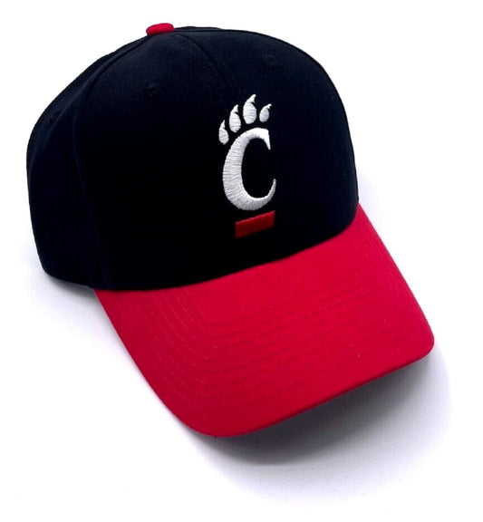 University Cincinnati Classic MVP Two-Tone Hat Adjustable Team Logo Embroidered Cap