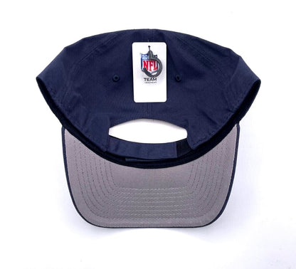 Denver Broncos Hat Solid Navy Blue MVP Structured Style NFL Football Team Logo Cap New