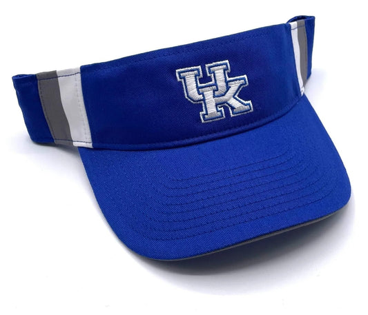 Officially Licensed Kentucky University Visor Hat Classic Edition Adjustable Wildcats Team Logo Embroidered Cap