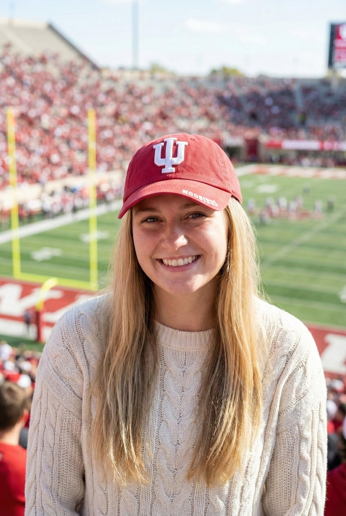Officially Licensed University Indiana Classic Edition Hat Adjustable Relaxed Fit Embroidered Team Logo Cap