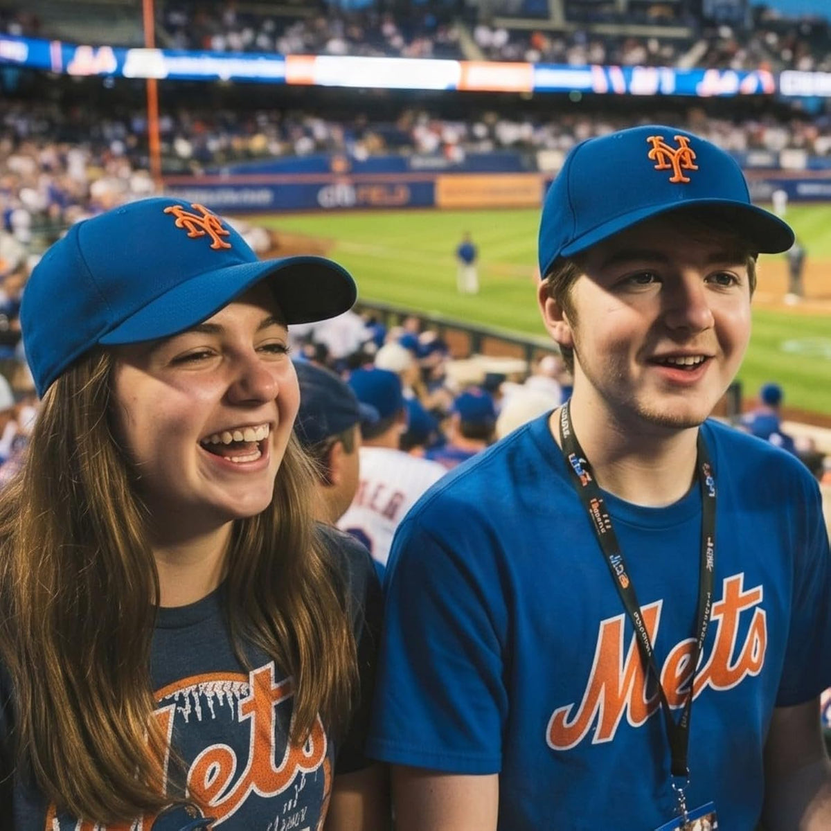 New York Mets MLB Youth MVP Hat Royal Blue Cap for Boys and Girls