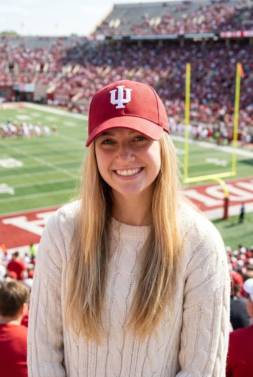 Officially Licensed University of Indiana Hoosiers MVP Hat Classic Adjustable Embroidered Team Logo Structured Cap