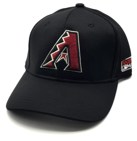 Arizona Diamondbacks Youth / Kids Black MVP Hat Adjustable MLB Baseball Team Logo Structured Cap