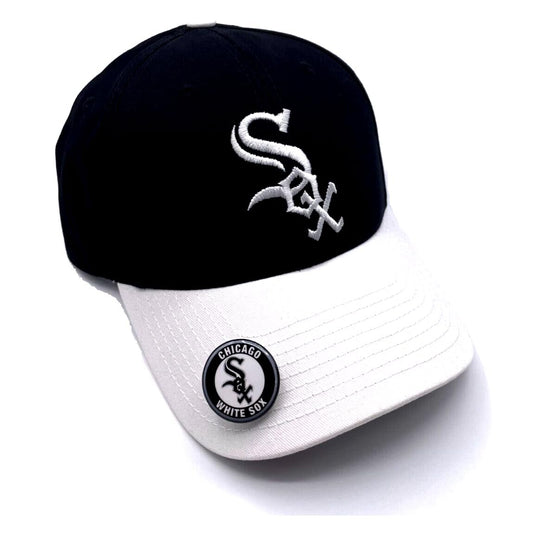 Chicago White Sox Hat Two Tone MVP Structured Style MLB Baseball Team Logo Cap New