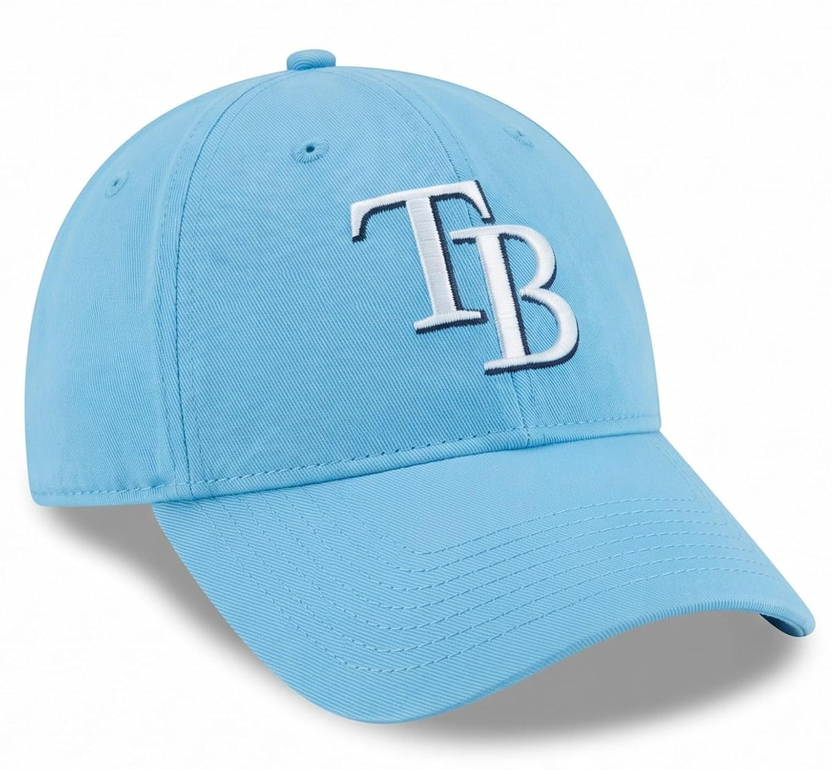 Tampa Bay Rays Youth MVP Light Blue Hat Embroidered 'TB' Logo Boys & Girls