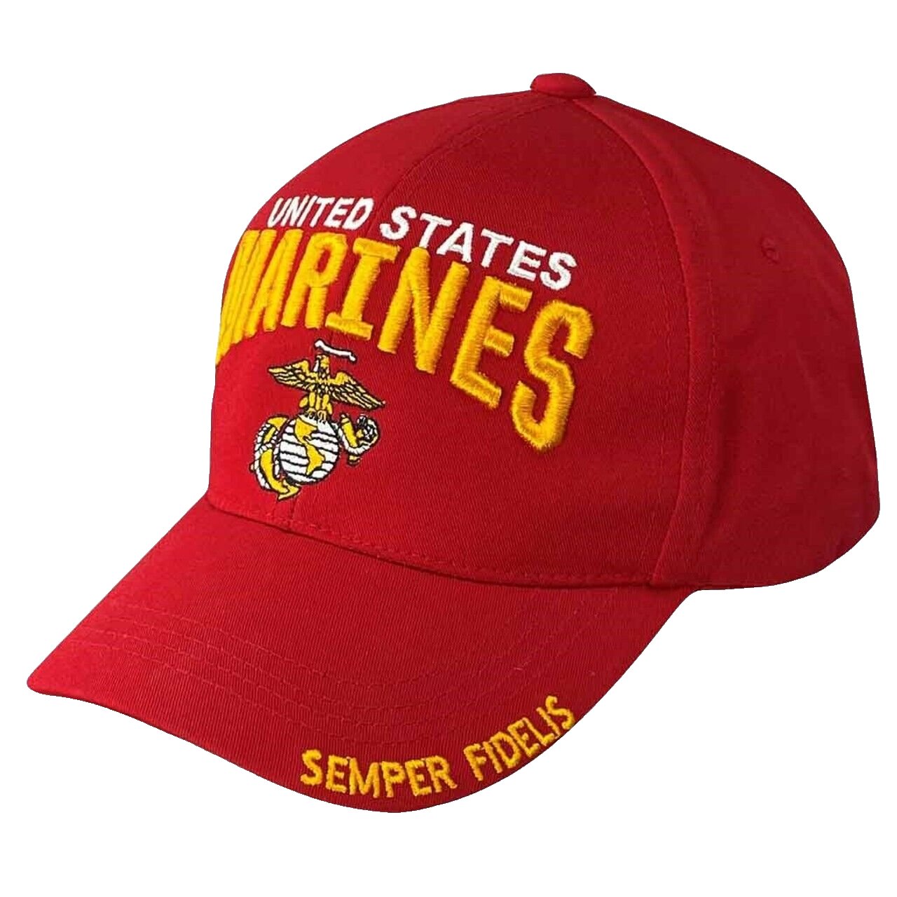 OFFICIALLY LICENSED UNITED STATES MARINES SEMPER FIDELIS HAT ADJUSTABLE NEW CAP