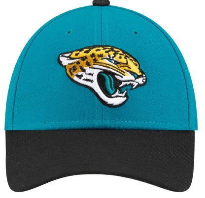 JACKSONVILLE JAGUARS HAT TWO TONE MVP TEAL/BLACK NFL FOOTBALL CLASSIC NEW CAP