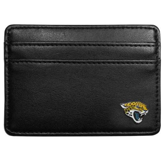 JACKSONVILLE JAGUARS WEEKEND WALLET MAN MADE LEATHER NFL FOOTBALL LOGO NEW