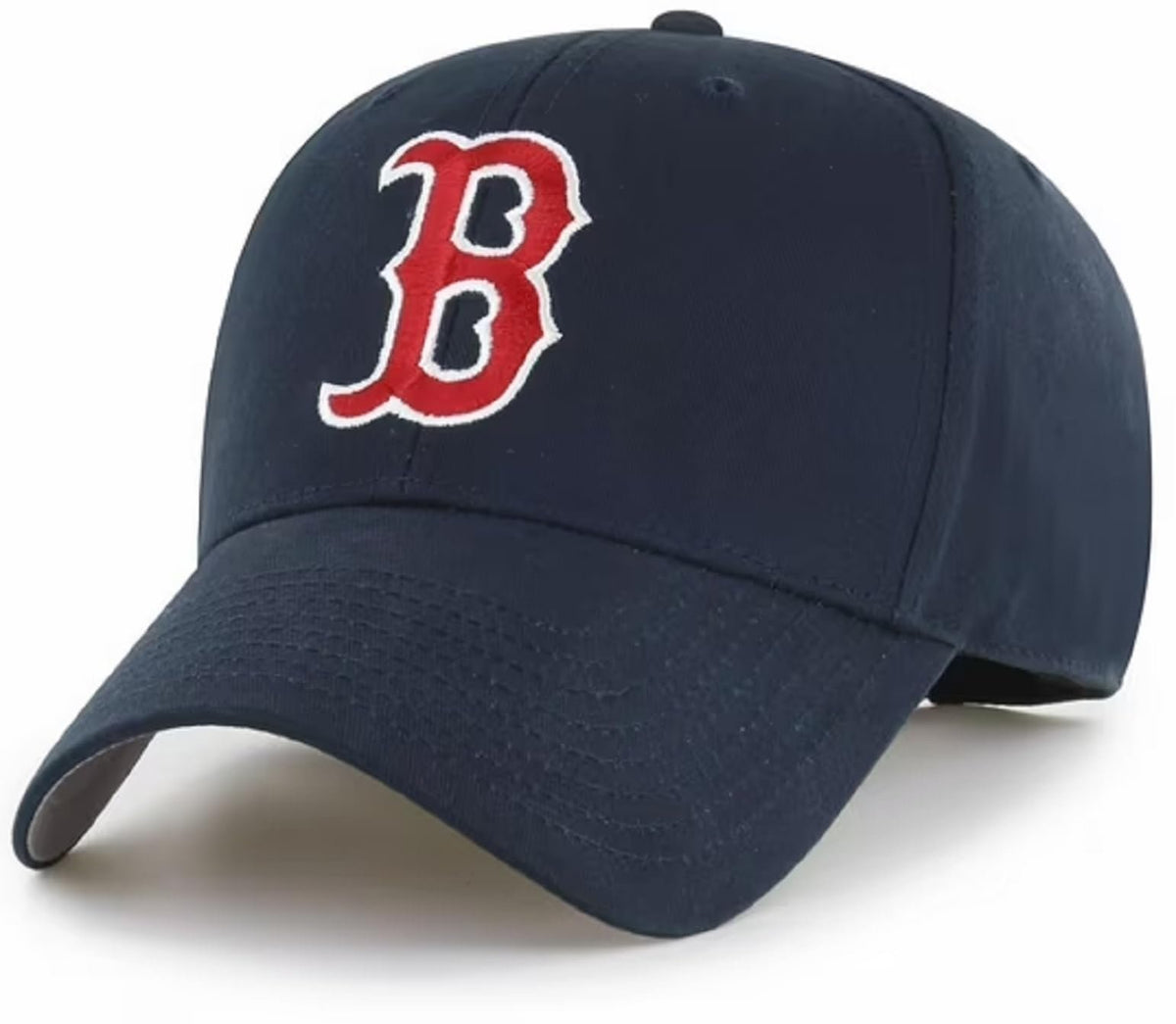 Boston Red Sox Hat MVP Structured Style Navy Blue MLB Baseball Team Logo Cap New