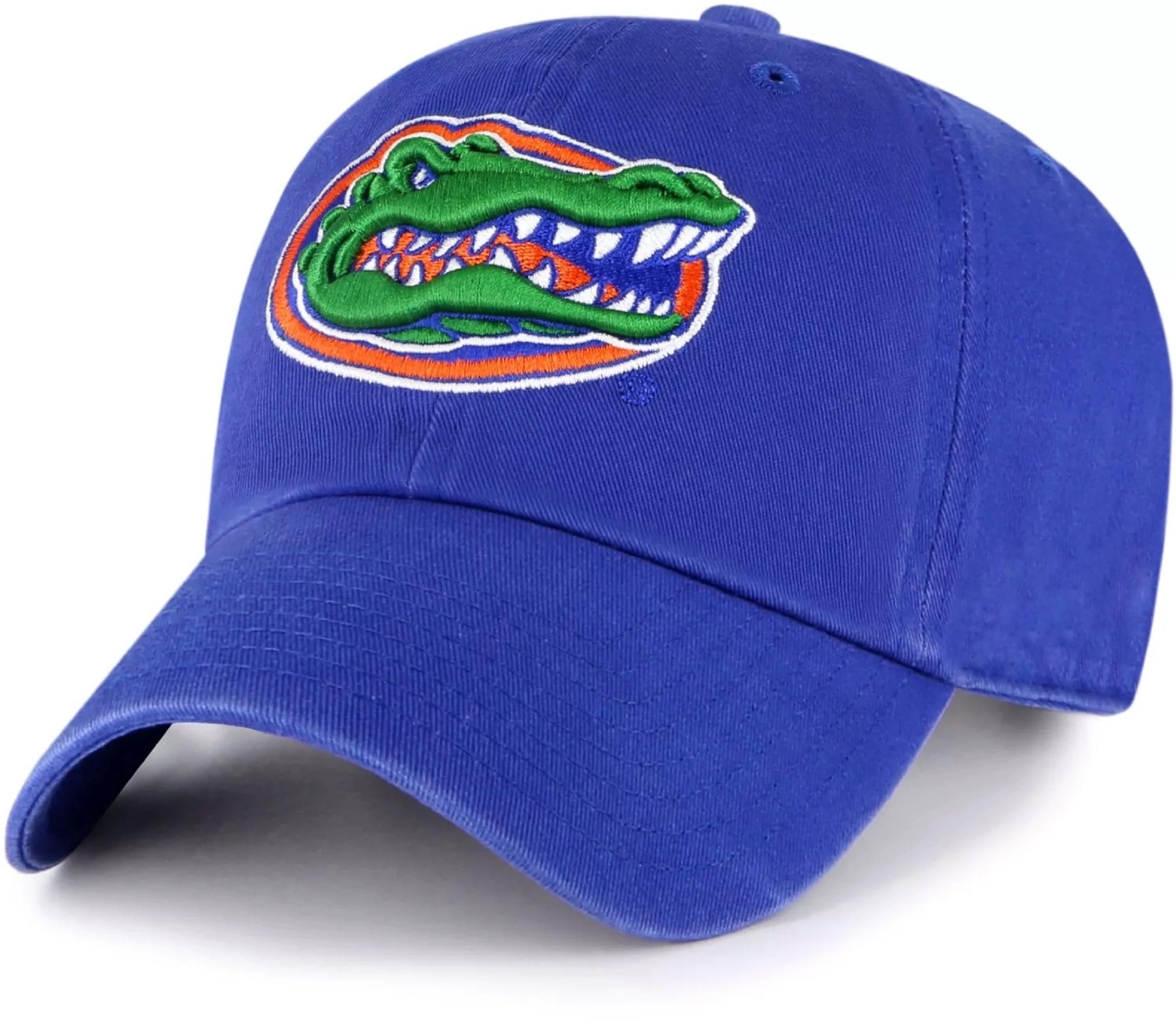 Officially Licensed University Florida Blue MVP Hat Classic Gators Embroidered Team Logo Adjustable Structured Cap