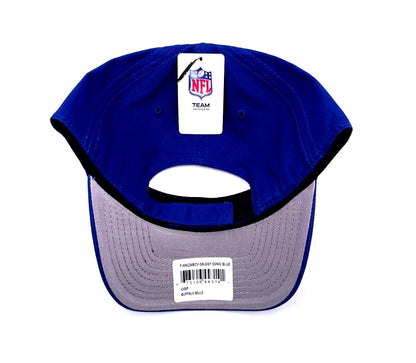 Buffalo Bills Hat Solid Blue MVP Structured Style NFL Football Team Logo Cap New