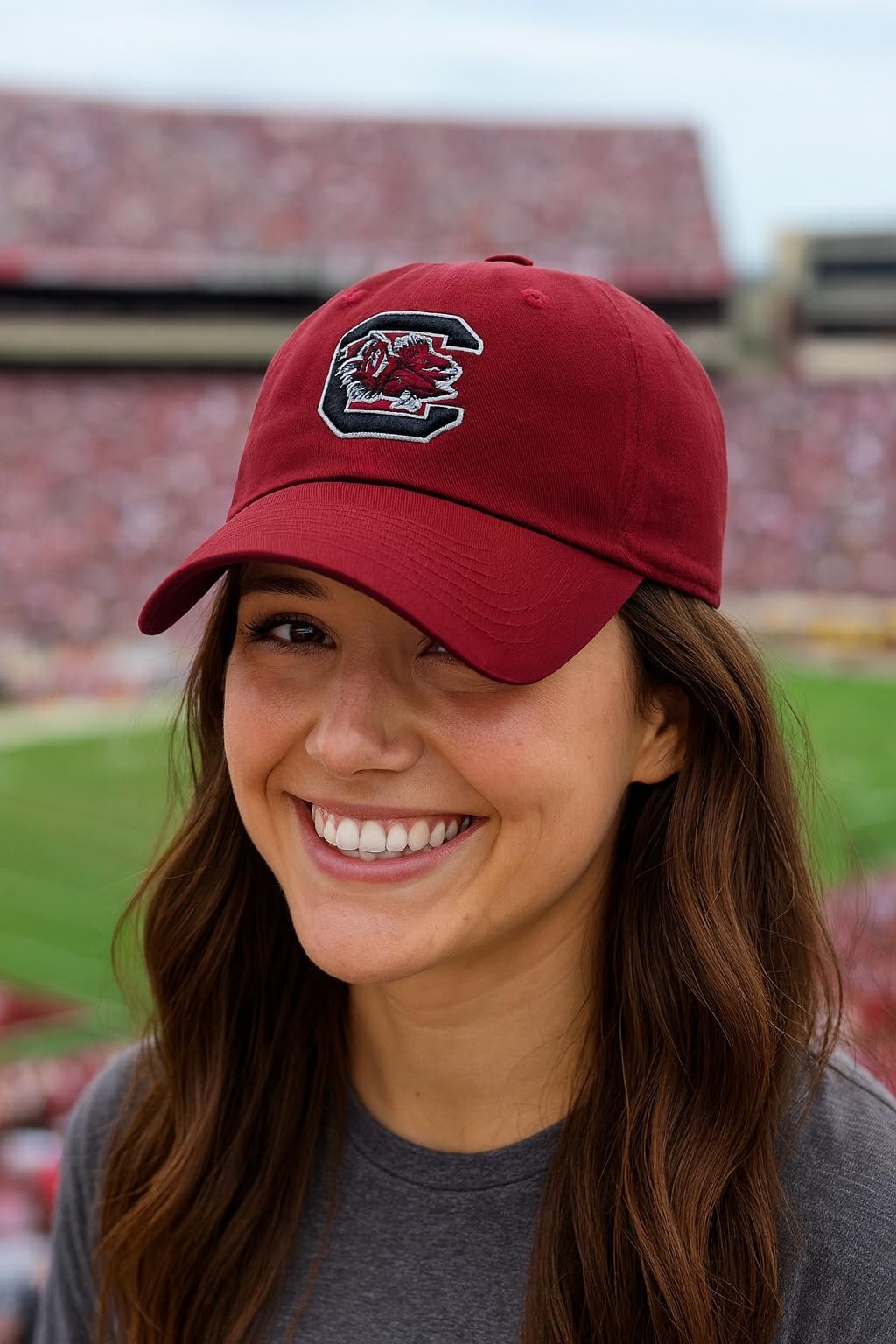 Officially Licensed South Carolina MVP Hat Classic Team Logo Adjustable Gamecocks Embroidered University Structured Cap