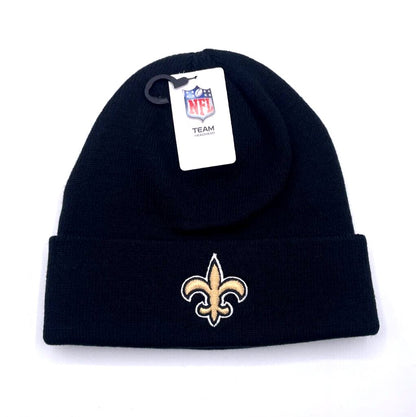 NEW ORLEANS SAINTS BEANIE HAT MVP AUTHENTIC NFL FOOTBALL TEAM KNIT CAP NEW