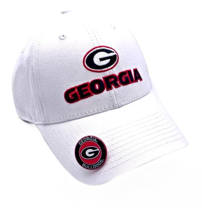 Officially Licensed University Georgia Classic Edition MVP Hat Adjustable Bulldogs Team Logo Cap (Black)