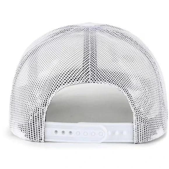 Officially Licensed New York Yankees Baseball White/Navy Mesh Trucker MVP Hat Classic Primary Home Team Logo Adjustable Embroidered NY Blue Structured Snapback Sports Ball Cap