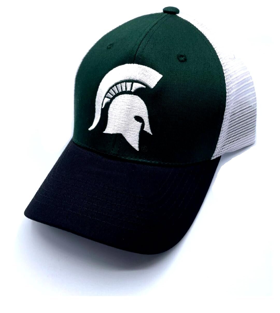 Michigan State Classic Two Tone Hat Adjustable Mesh Trucker Spartans Cap Multicolor