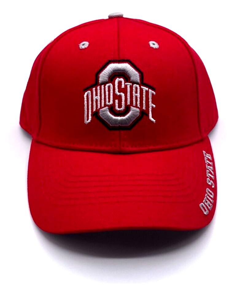 Ohio State Hat Classic University Team Logo Adjustable Embroidered Cap