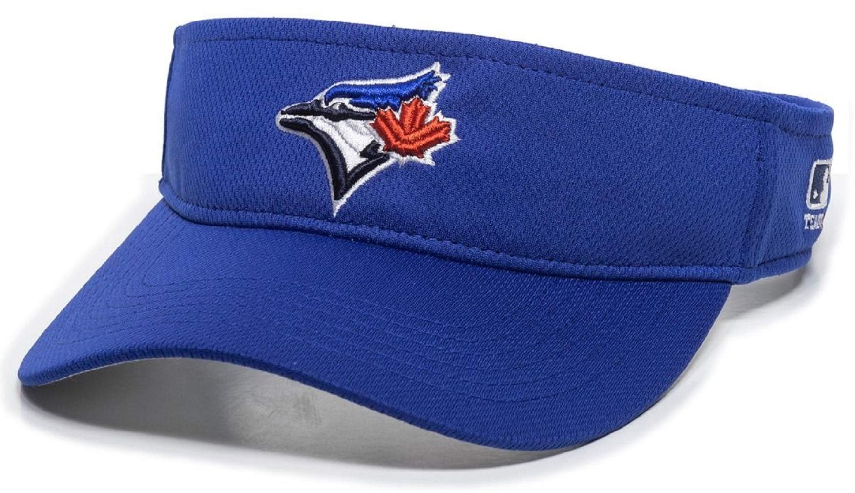 OC Sports Blue Jays Blue Mesh Golf Visor Hat Cap Adult Men's Adjustable