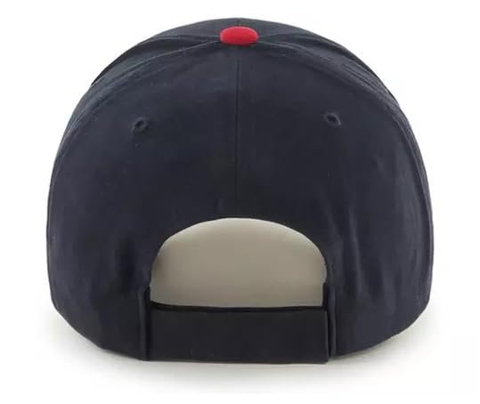 Officially Licensed Atlanta Braves Two Tone Navy Red MVP Hat Adjustable Structured Sports Cap