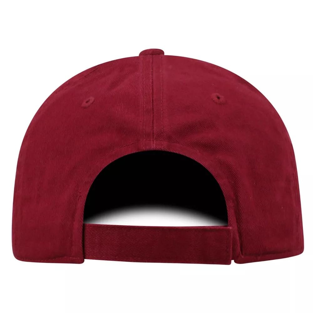 Oklahoma University Classic Edition Hat Adjustable Relaxed Fit Team Logo Cap (Crimson)