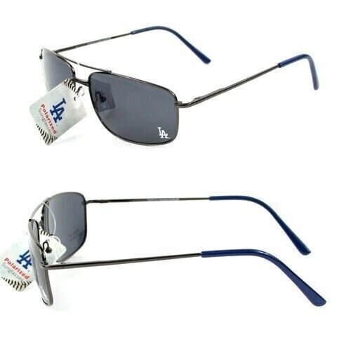 LOS ANGELES DODGERS SUNGLASSES THIN METAL UV PROTECTED MLB BASEBALL TEAM LOGO