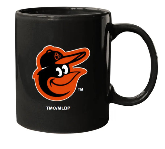 Baltimore Orioles Ceramic Mug Authentic MLB Baseball Team Logo Cup Black New